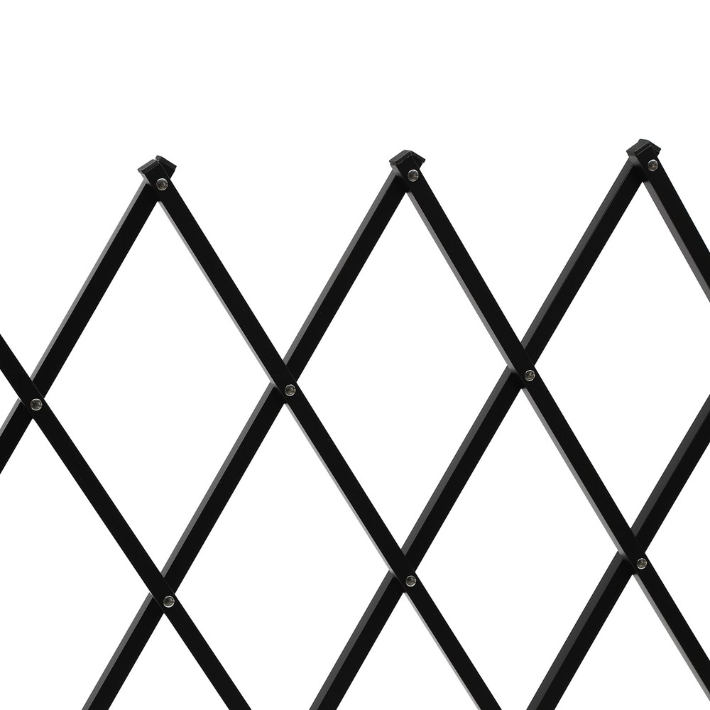 Single Folding Security Gate Rolling Barricade Gate Accordion Security Gate NEW