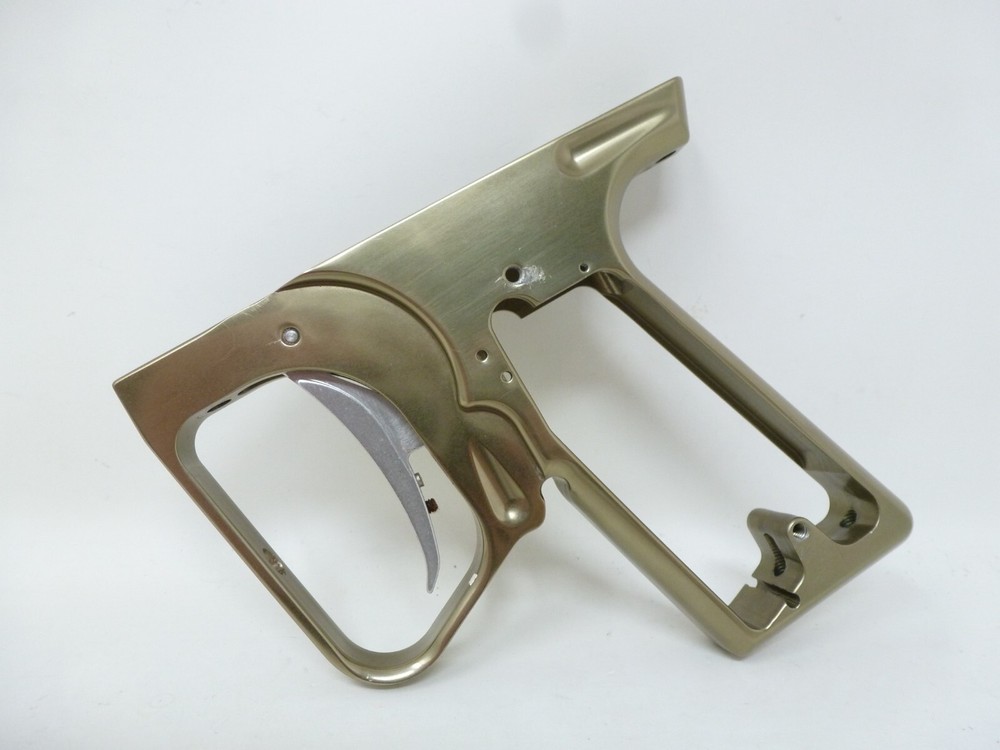 NICE SMART PARTS SHOCKER SFT NERVE TRIGGER FRAME GLOSS OLIVE GREAT CUSTOM BUILD