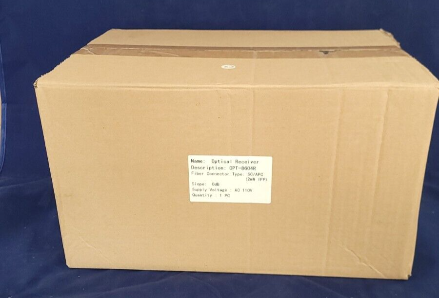 Optical Receiver OPT- 8604r Opticaltimes Optical Node Fiber Technologies
