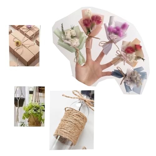 Jute Twine String 328 Feet，Christmas Twine ，Packing String，Packing String for