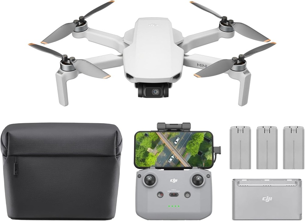 DJI Mini 4K Fly More Camera Drone Combo US Used