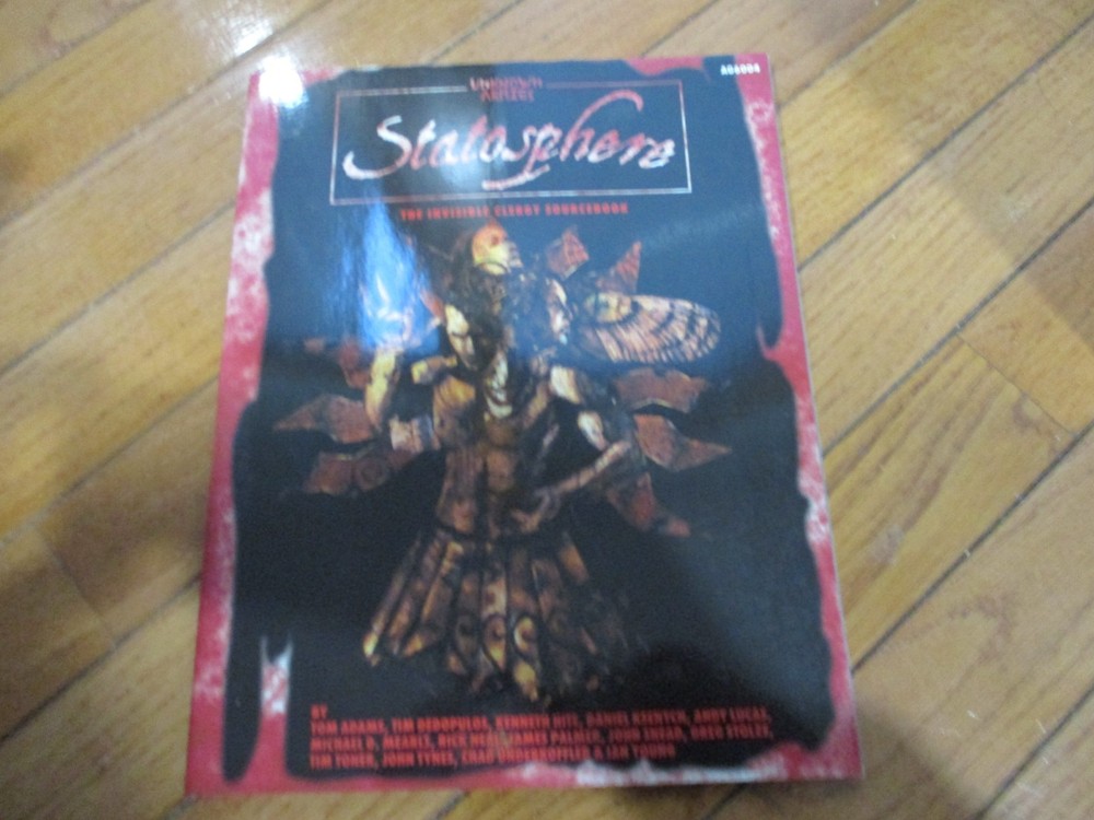 Unknown Armies RPG Statosphere