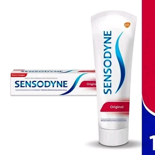 Sensodyne Original Toothpaste for Sensitive Teeth 90 g-PACK X 8 units!!!