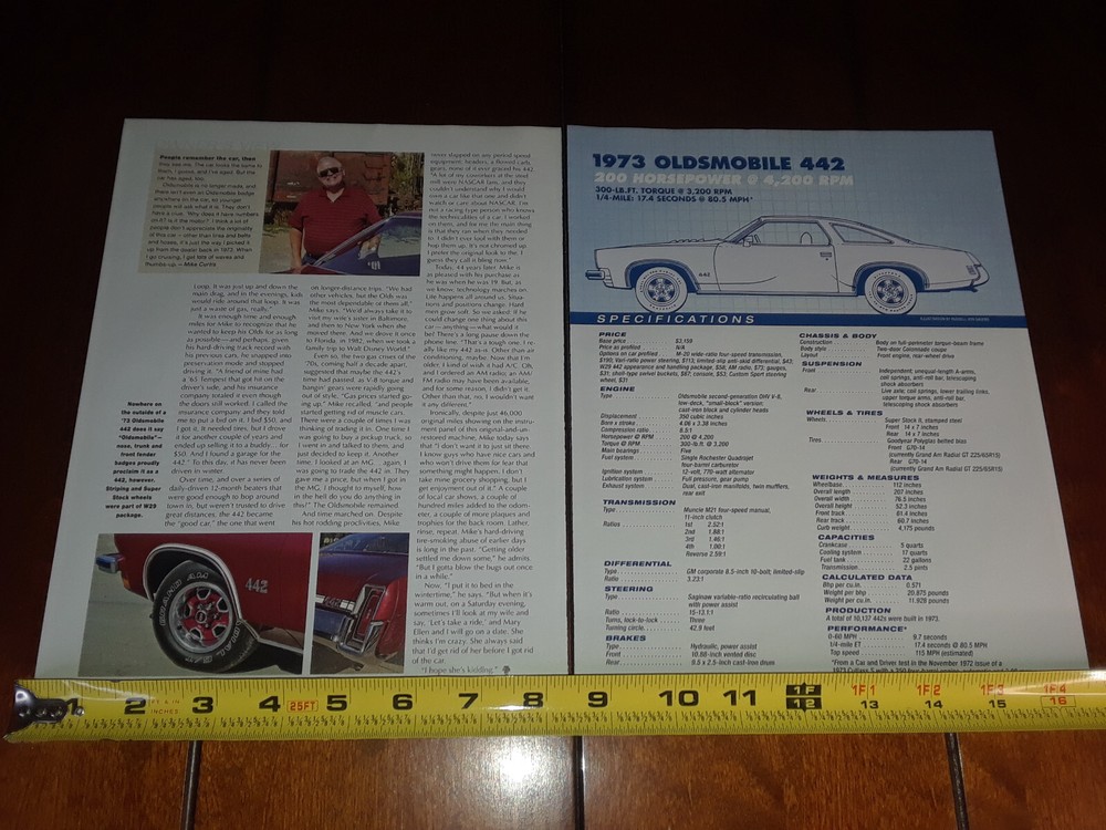 1973 OLDSMOBILE 442 ORIGINAL 2017 ARTICLE