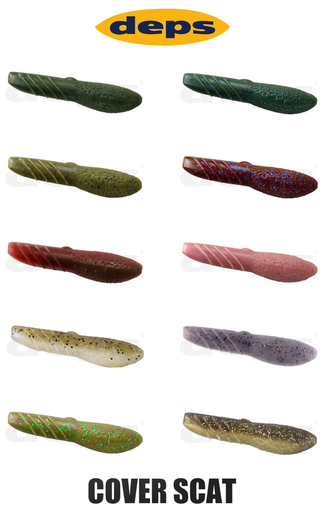 Deps Cover Scat Soft Stick Bait - Select Size/Color(s)