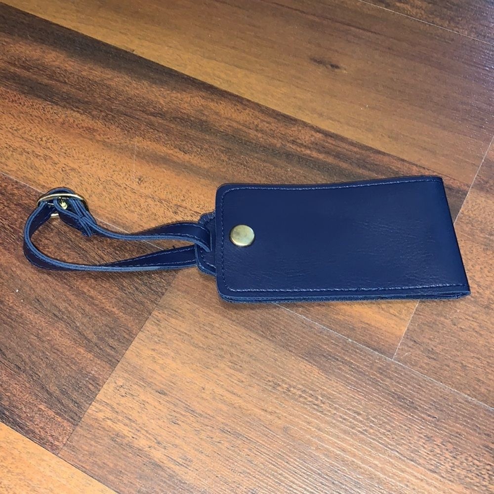 Ester Lauder Blue Bag Tag