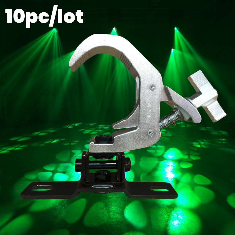 10pc/ Stage Light Clamps Truss Hook Foldable Light Hook for DJ Par Stage Lights