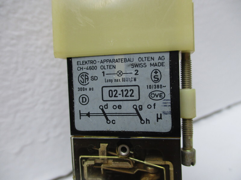 ELEKTRO-APPARATEBAU 02-122 (AS PICTURED) UNMP