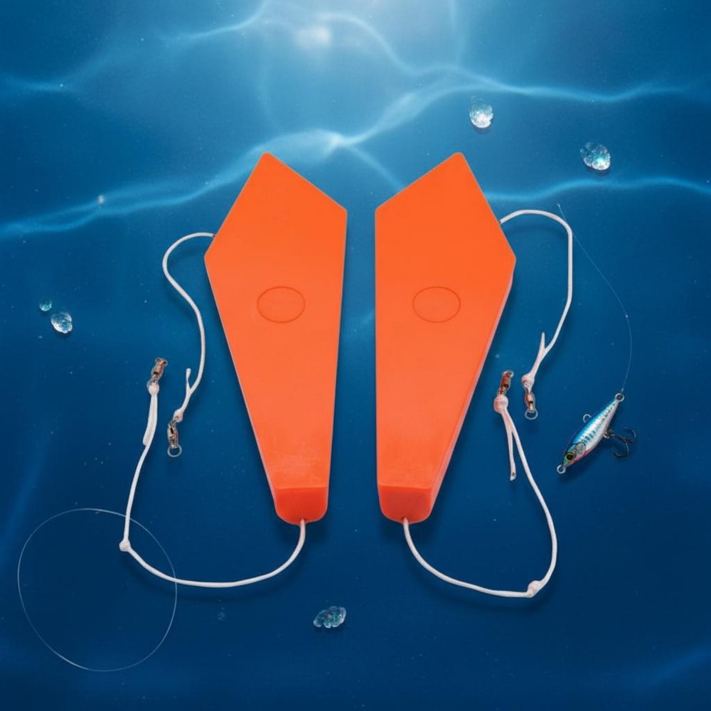 2 Pieces Surface Trolling Diver High Visibility Trolling Planer Board
