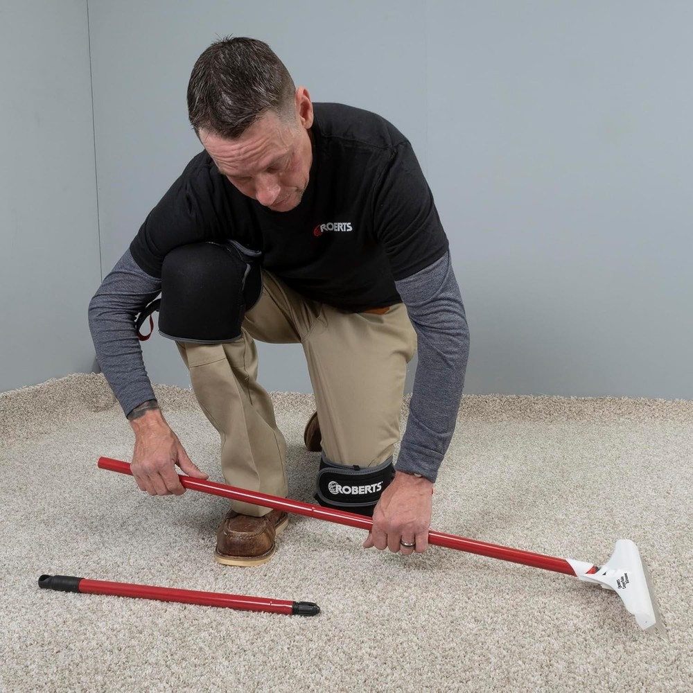 Nylon Bristle Carpet Groomer - 51" Handle