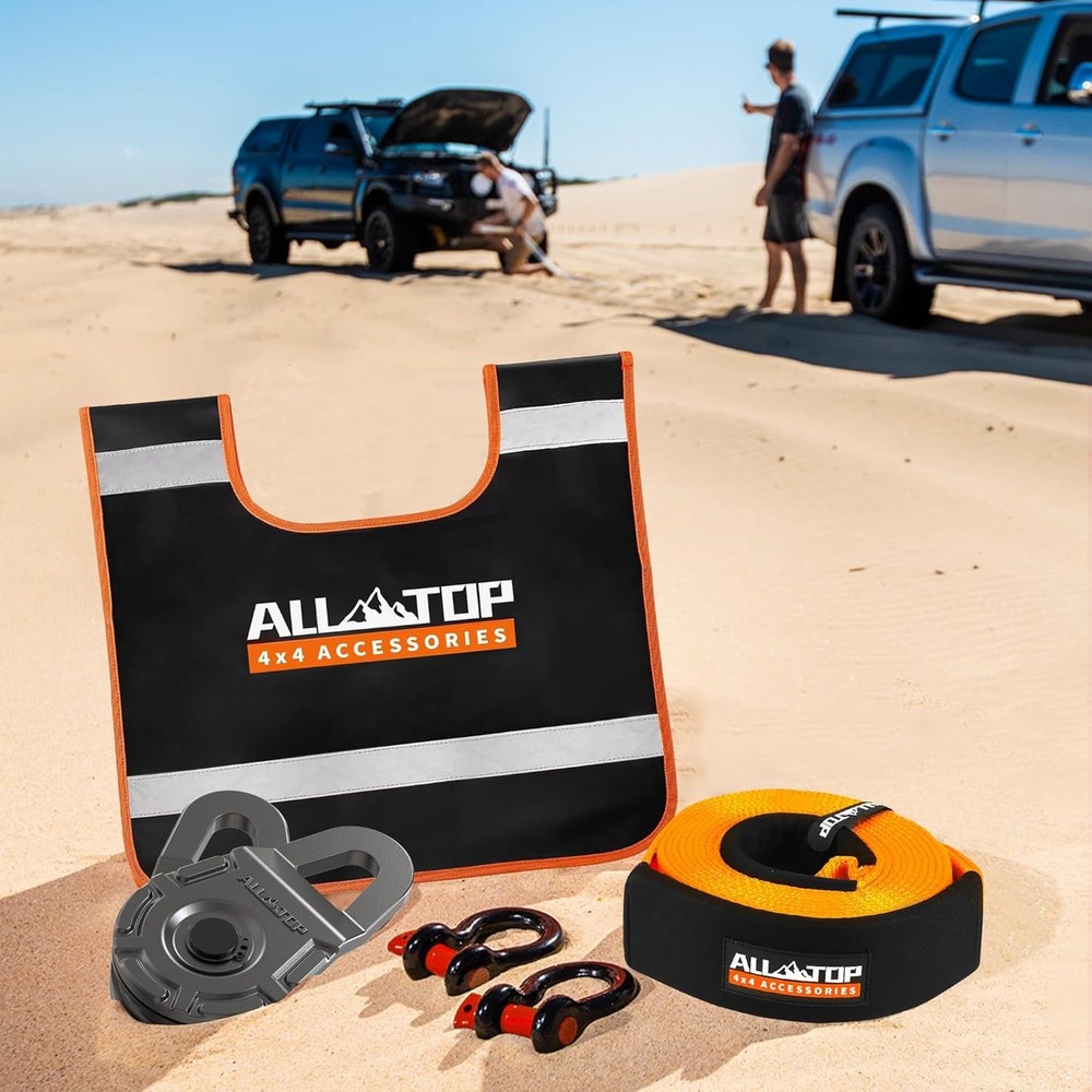 Amortiguador Cable Winch Seguridad Reflectante