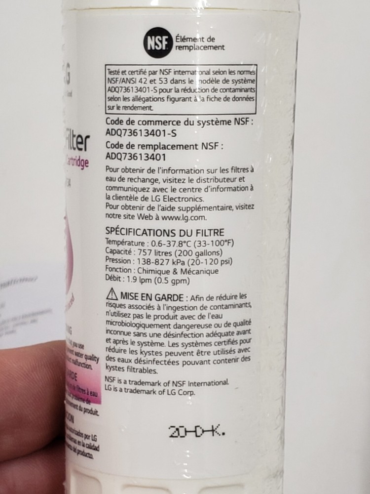 LG LT800P , 200 G Capacity Replacement Refrigerator Water Filter