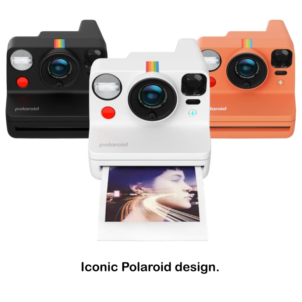 Polaroid Now+ 3rd Generation i-Type Instant Camera, Coral