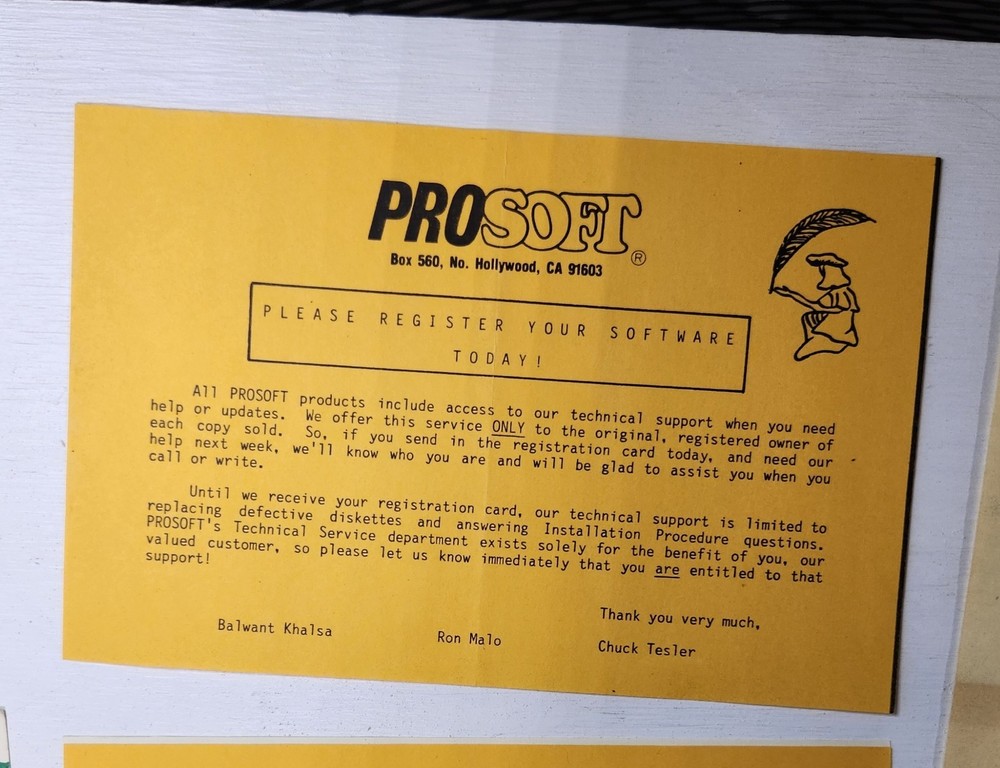 Tandy TRS-80 Pro Soft PROSOFT Newscript Software Manual - Catalog - Ephemera