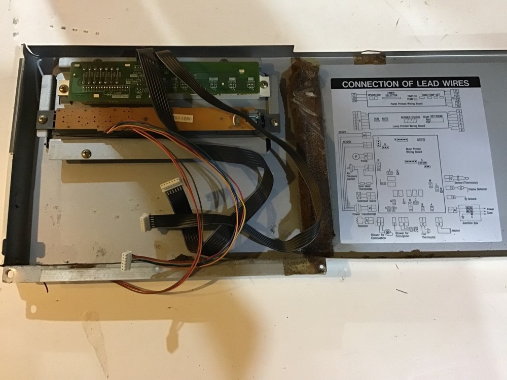 MONITOR HEATER CONTROL PANEL