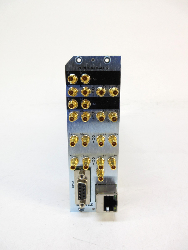 Evertz 7800R4X8-ACS-HD 4x8 HD Router Module with Advanced Control Opt - SID, DLY