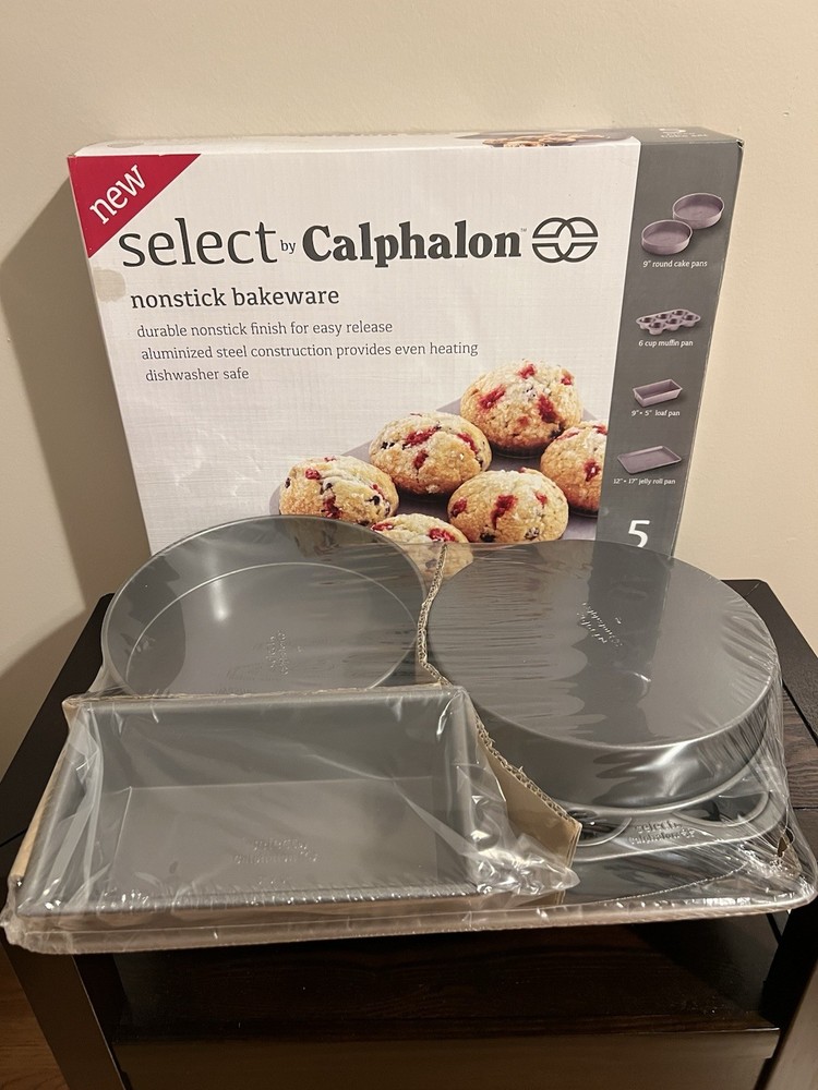 Calphalon Select Nonstick Bakeware Set 5 Piece Baking Pan Set