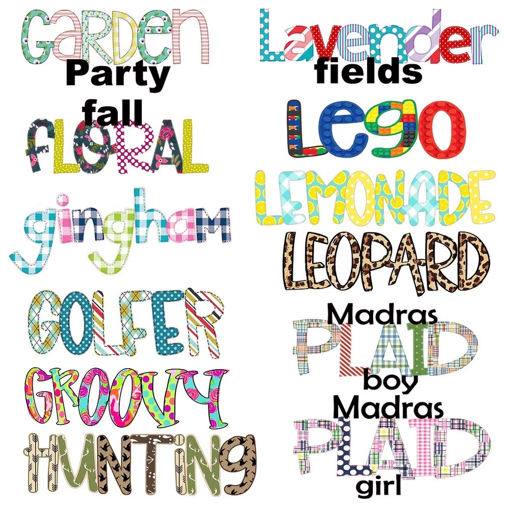 Alphabet Soup Personalized Pillowcases