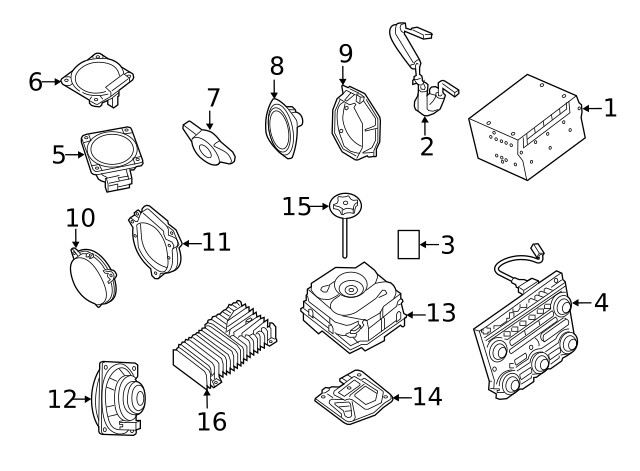Genuine Nissan Memory Card 25920-4HB2A