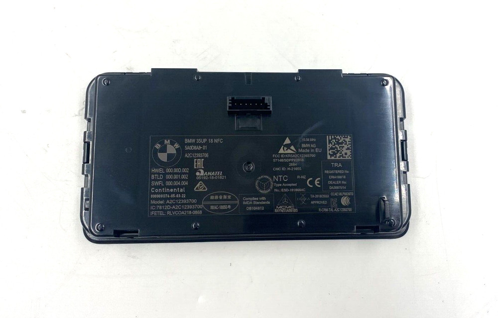 Genuine BMW Near Field Communication storage tray 5A0D8A8 No Charging Function