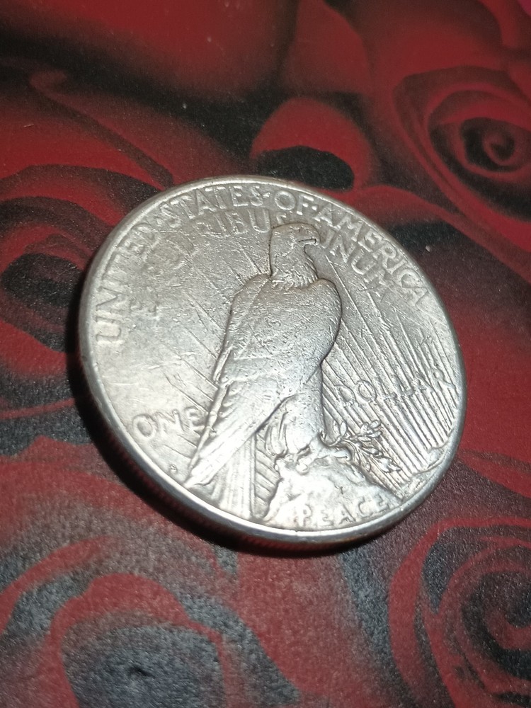 1923s SAN FRANCISCO 90% FINE SILVER PEACE DOLLAR