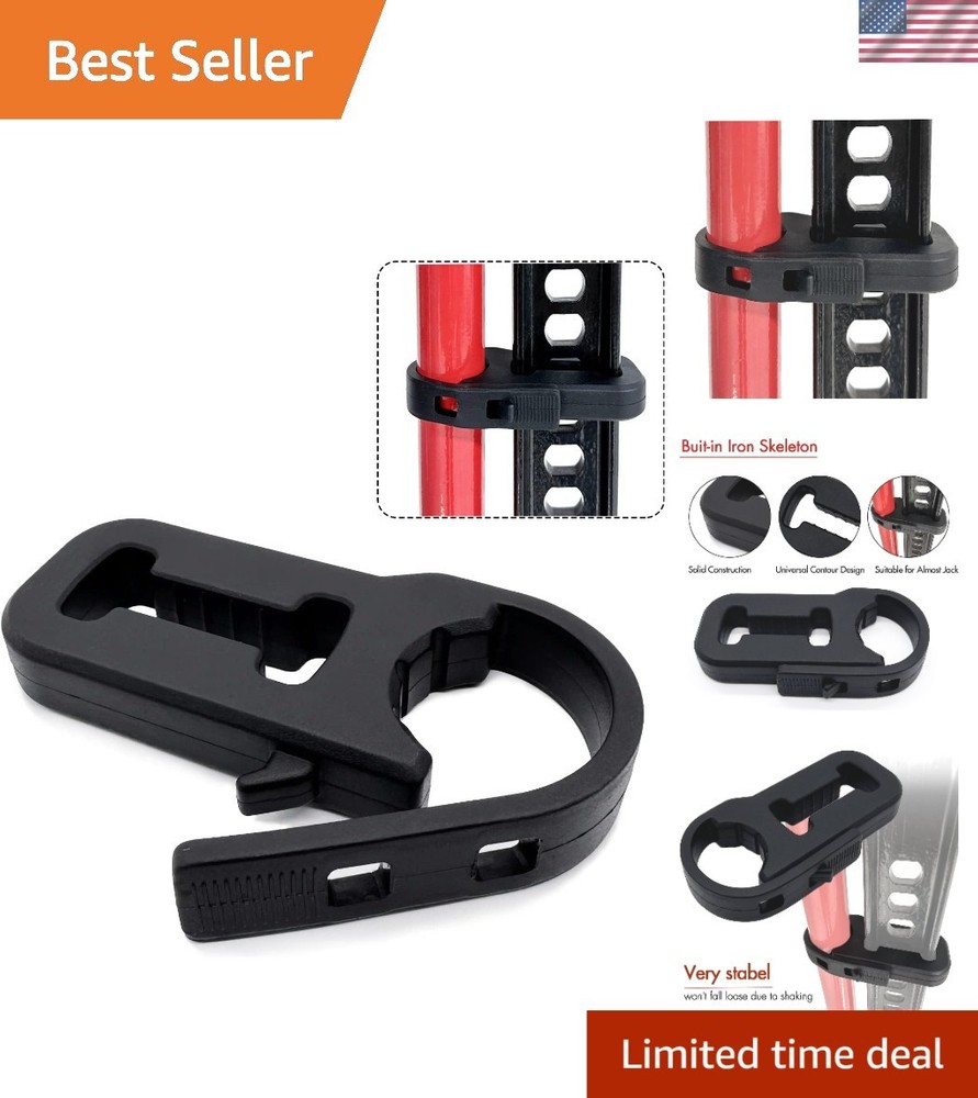 Durable Black Jack Handle Keeper - Fits Most Handle Sizes, Corrosion-Resistant