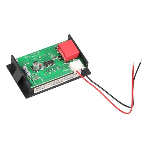 2-Pack 2in1 Panel Mounted Digitalmeter, Measuring Range: AC 60V-500V Meter Volt