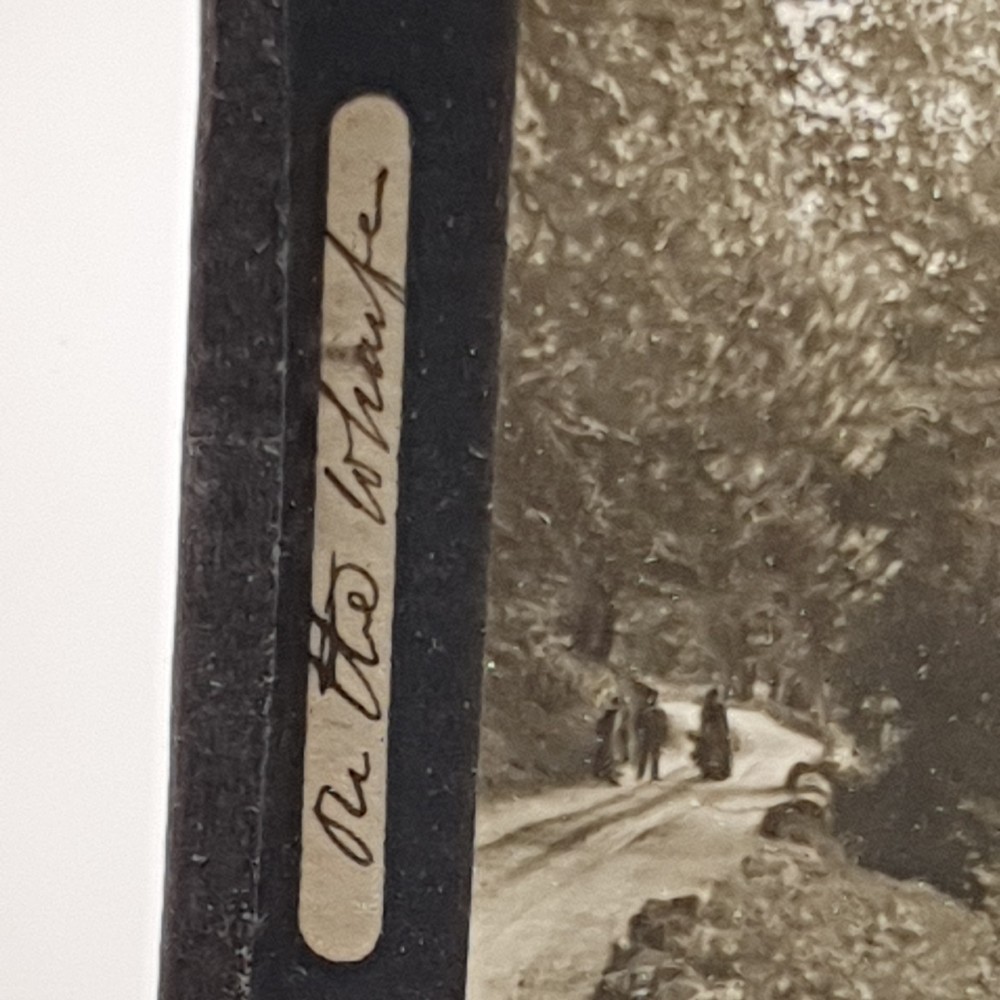 Vintage Magic Lantern Glass Slide