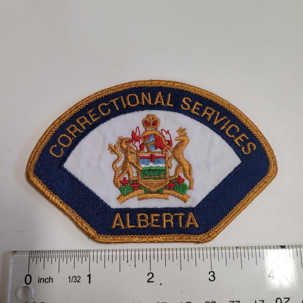 Alberta Canada Correctional Services Patch
