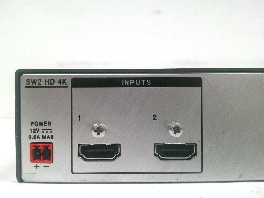 Extron SW2 HD 4K HDMI Switcher