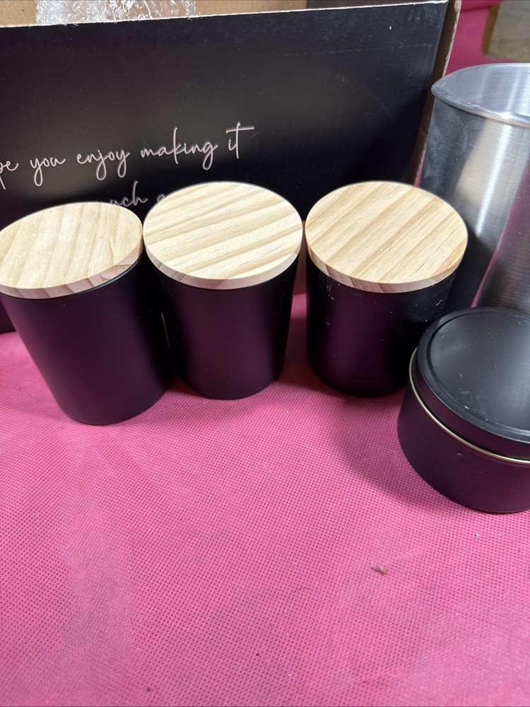 Soft Owl Candle Making Kit Black Edition A5
