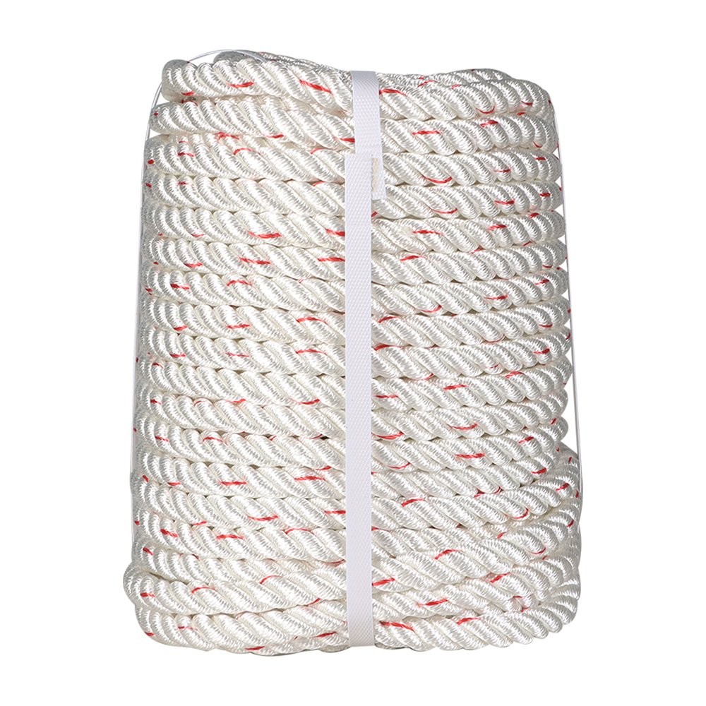 Double Braid Polyester Arborist Bull Rope Pulling 5/8"×150' Rigging Line 8900Lbs