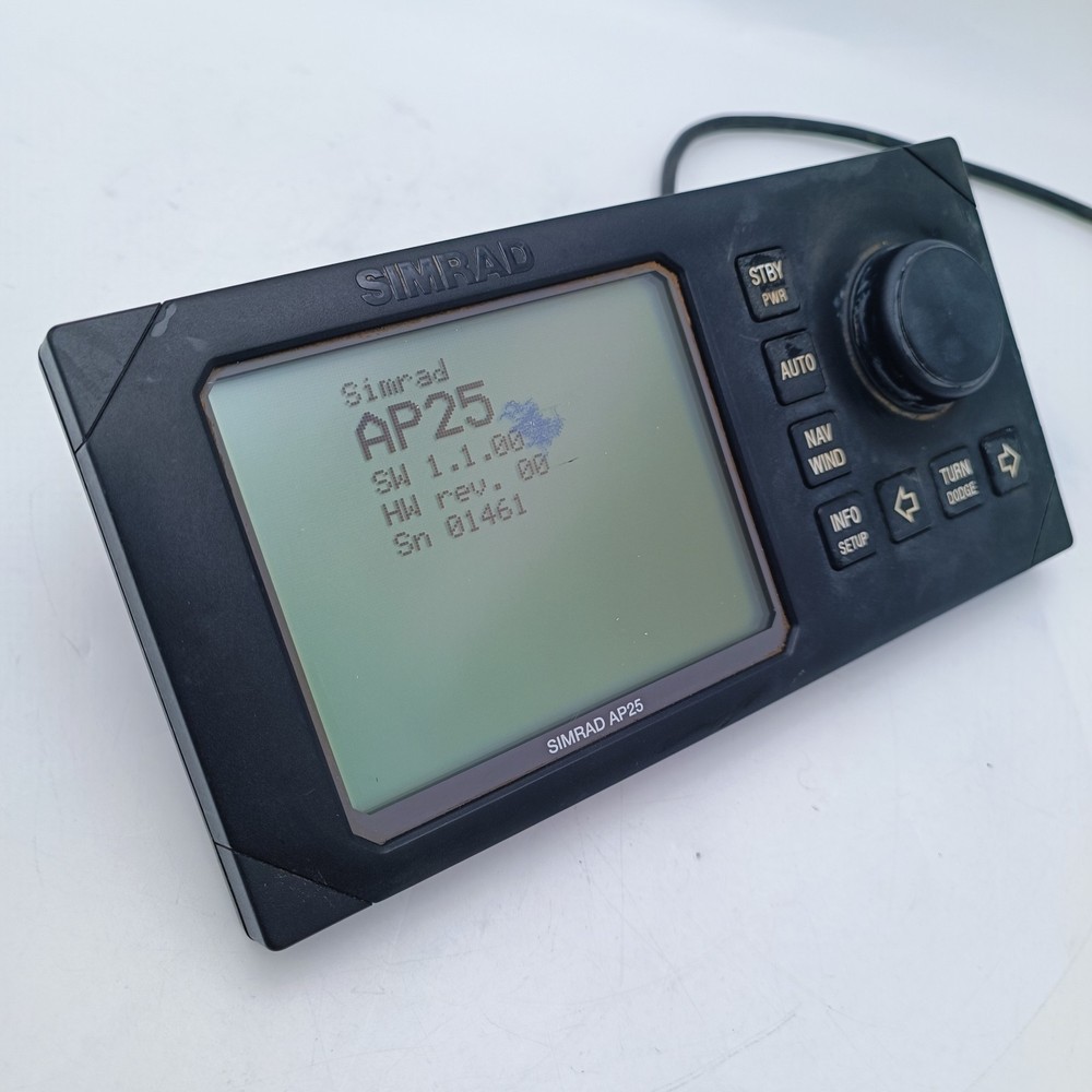 SIMRAD AP25 Control Unit Autopilot Display Control Head Controller 22087811