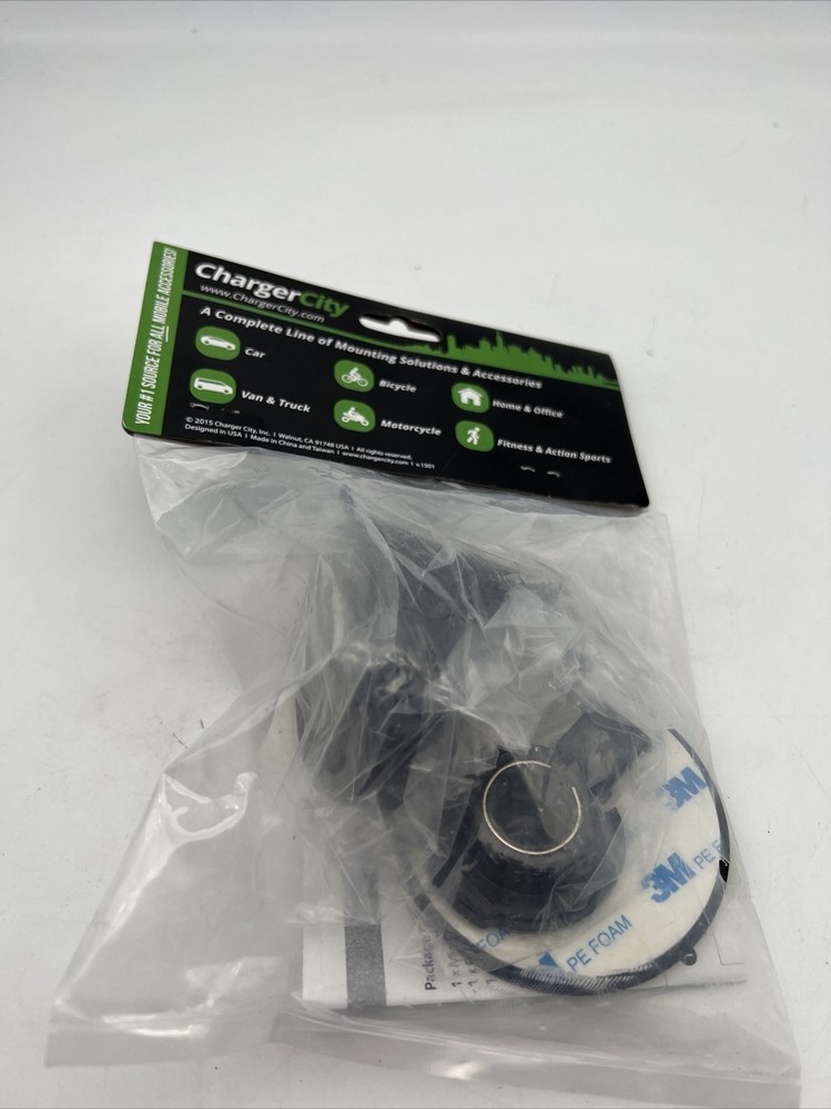 ChargerCity Multi-Use Windshield Suction Pedestal Low Profile