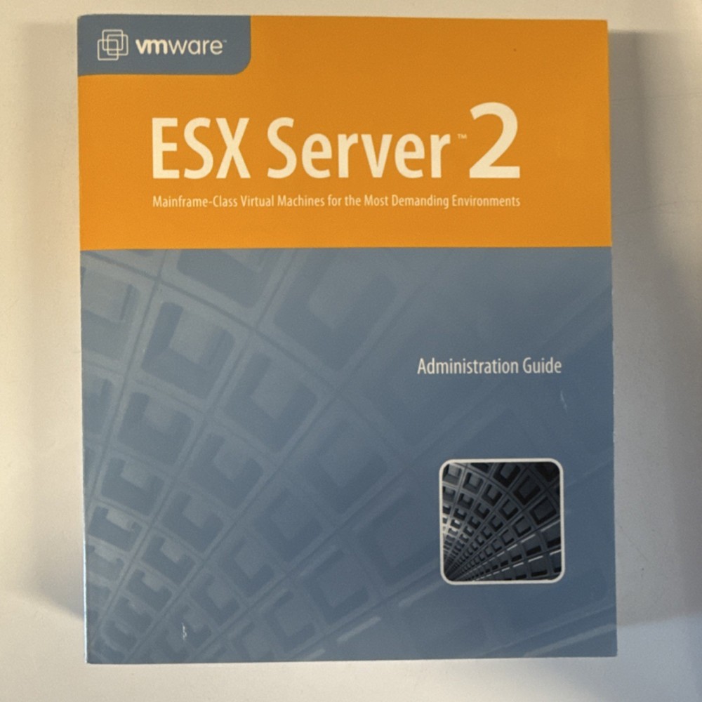 VMware ESX Server 2 & P2V Assistant 2 Manuals English Server Software