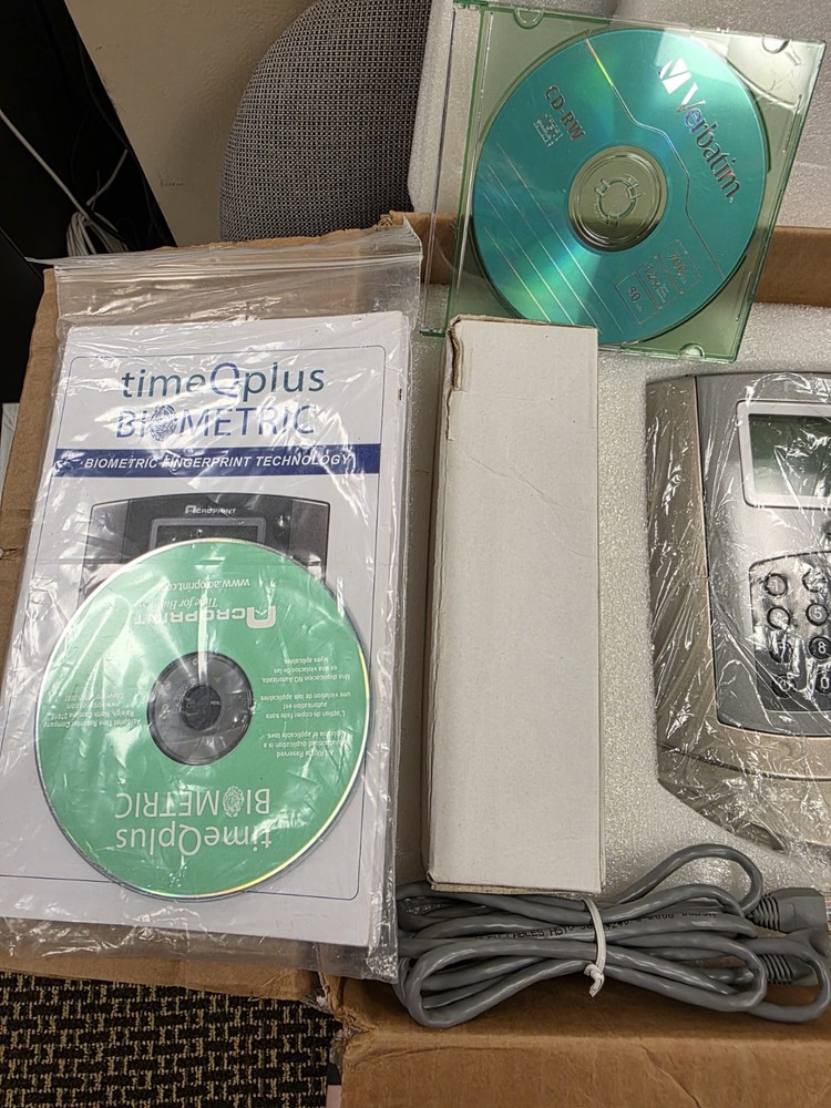 TimeQPlus Biometric Time Clock