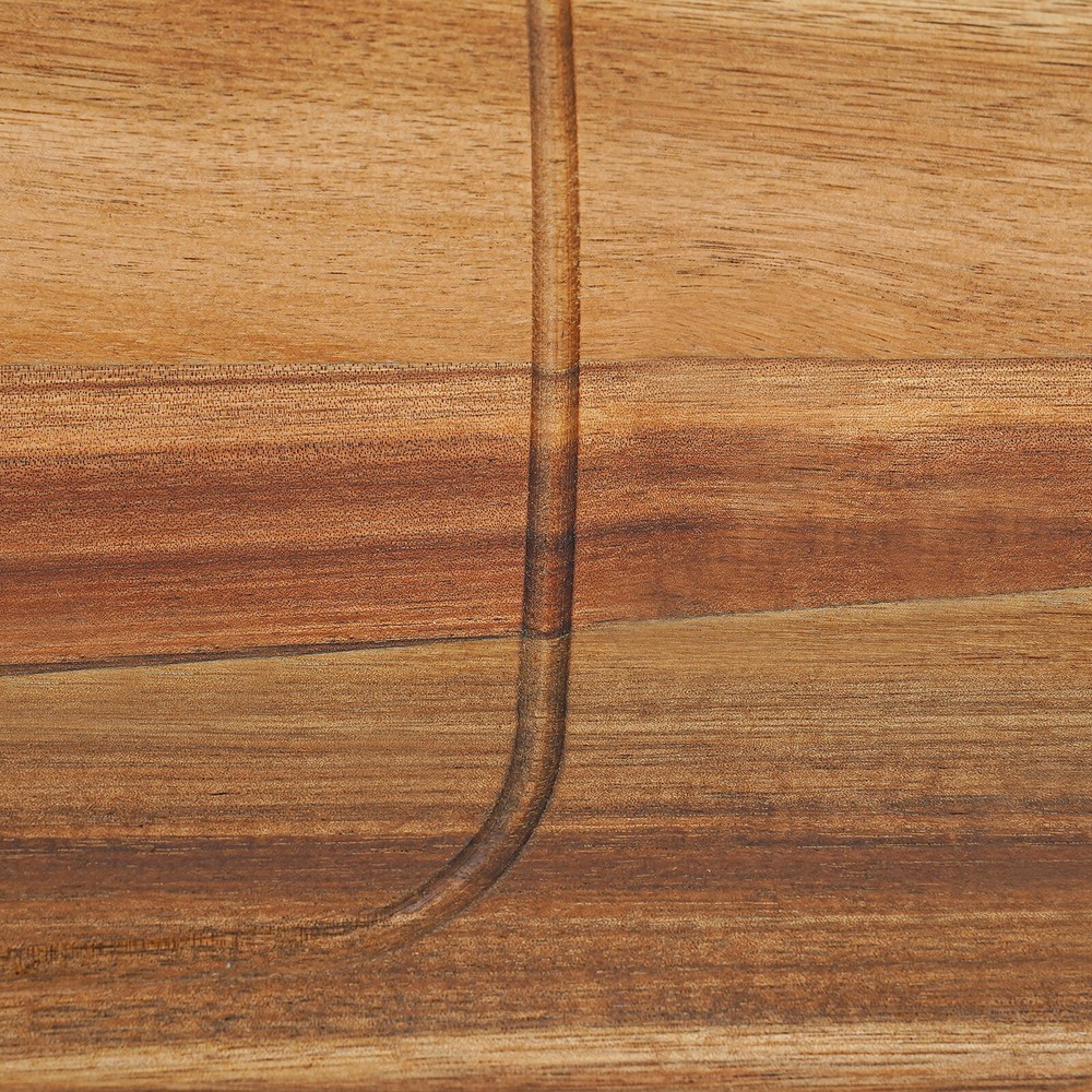 10PCS Wood Steak Plates with Juice Channel Acacia Wooden Steak Board Anti-mold?