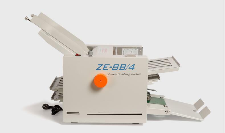 110V Automatic Paper folding machine Paper Folder Machine ZE-8B/4 4 Fold