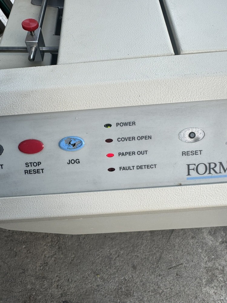 Formax FD-2030 Folder/Pressure Sealer Missing conveyor Untested