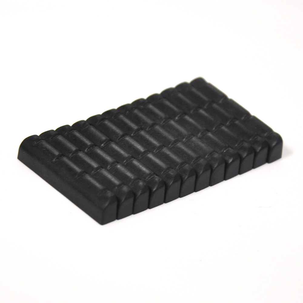 50pcs Black ABS Plastic Ukulele Nuts 35mm for 4 String Ukulele