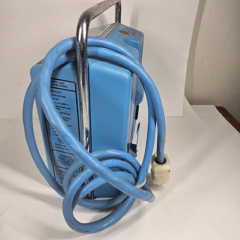 Imed 970 Volumetric Pump Controller Vintage UNTESTED AS-IS