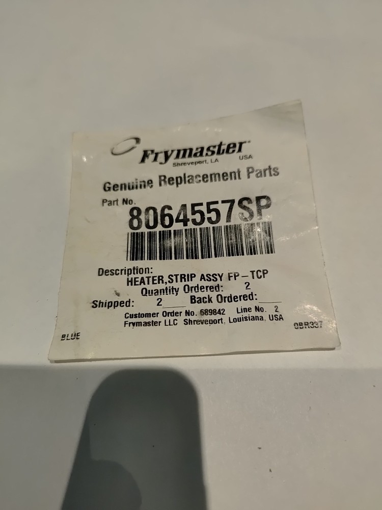 Frymaster 806-4557SP Heater Assembly