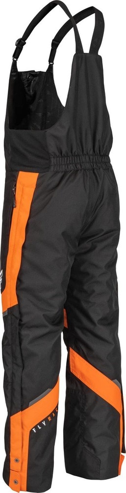 Fly Racing 2023 Outpost Bib (Orange/Black, Small)
