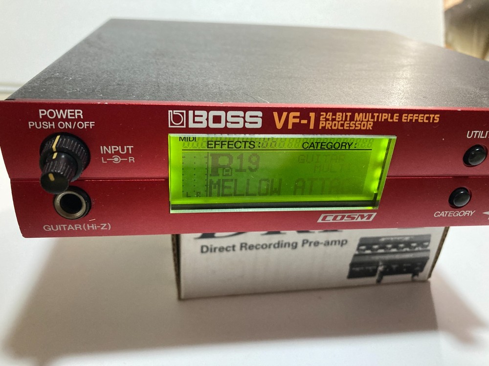 Boss VF-1 VF1 24-Bit Digital Effects Processor Tested Work from Japan