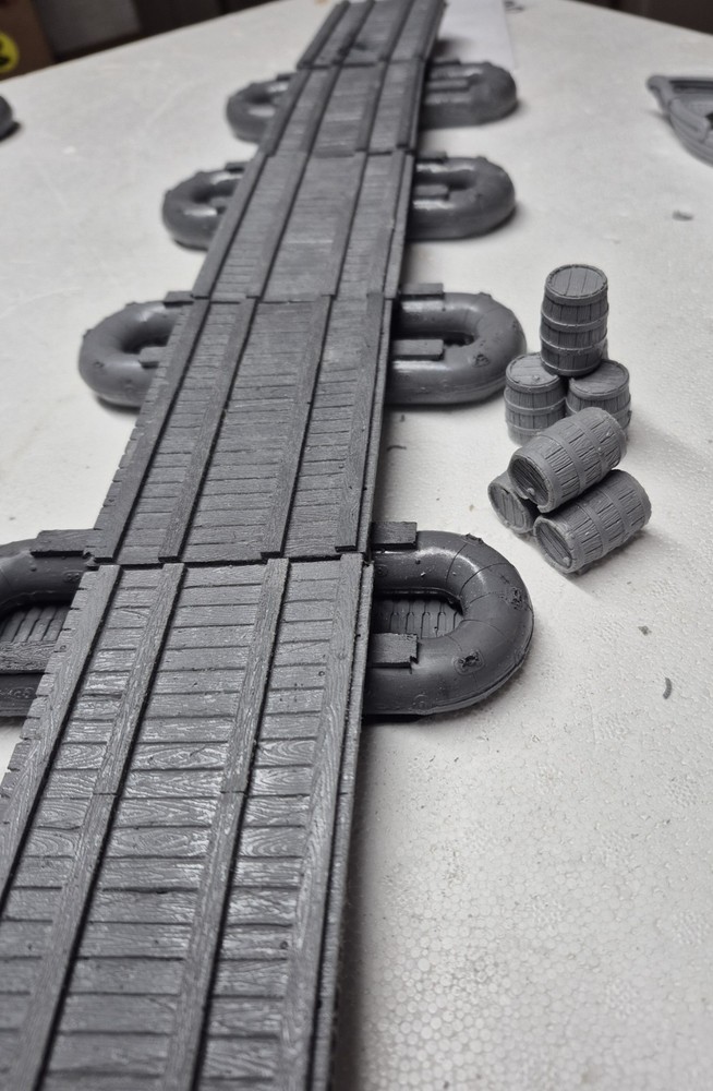 1:35 /1:48 WWII German pontoon bridge.