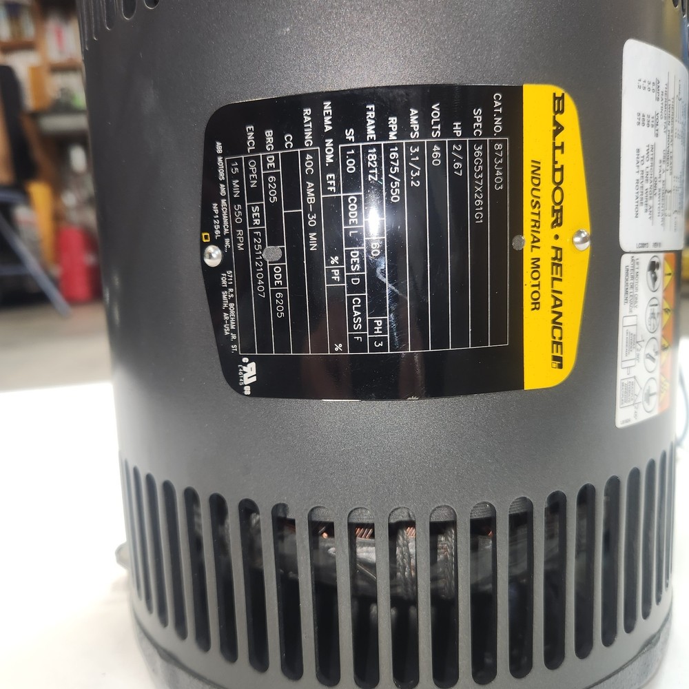 COFFING HOIST MOTOR 873J403 2 SPEED