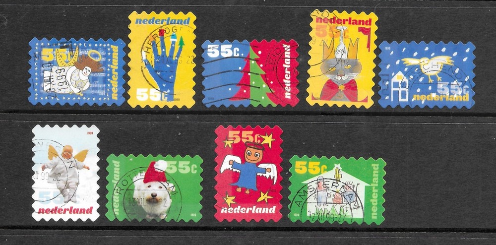 Netherlands 1999 - December Stamps - Used
