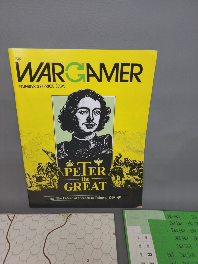 Wargamer #27 Peter the Great - 1983 - Unpunched