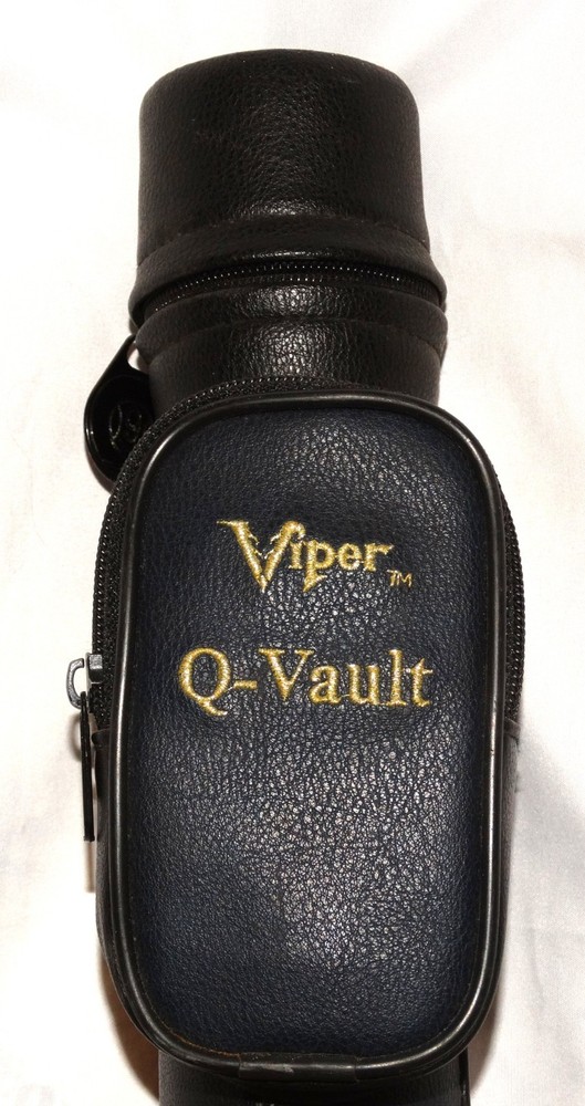 Single Stick Viper Q-Vault Pool Stick Carry Storage CASE ONLY