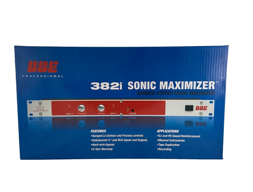 BBE 382i Sonic Maximizer